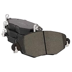 TRQ Front Brake Pads Ceramic Compatible with