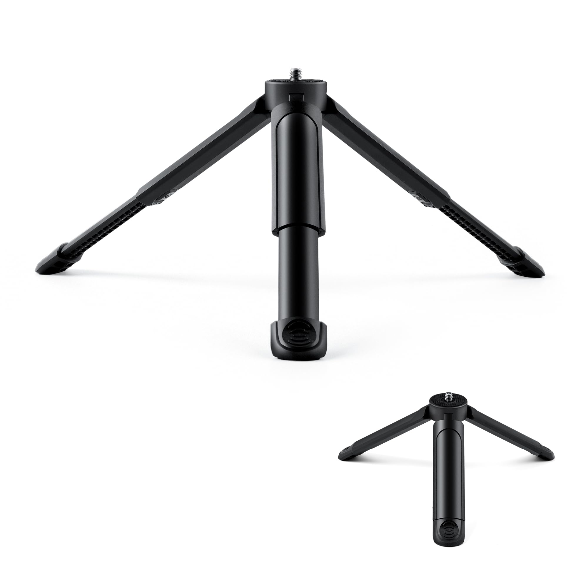 Photo 1 of 1/4 Mini Tripod, C01 Pro Tabletop Desktop Stand Compact Tripod with 1/4" Screw for weeylite K21 Stick Light, Retro 12X Photo Light,Camera,Smooth 4,Osmo Mobile,Vimble 2,Gimbal Handle Grip Stabilizer