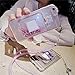 Galaxy S8 Plus Case,Handmade Samsung S8 Plus Cases With Chain,Chanyaozy[DIY][Fun][Soft]Liquid Luxury Bling Glitter Sparkle Perfume Bottle Case (Pink)