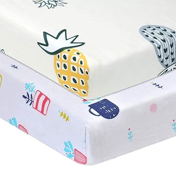 baby crib mattress fitted sheet