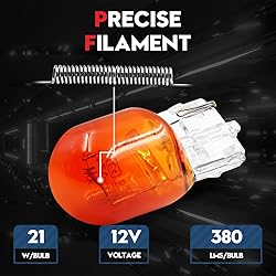 VEHICODE 7440 Amber Bulb 7440A 7440NA WY21W Turn