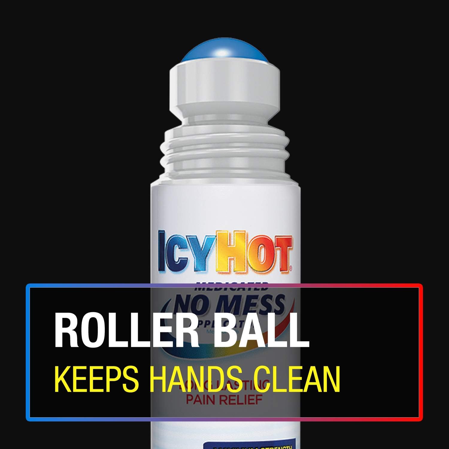 Icy Hot No Mess Applicator, 2.5 Ounce: Health & Personal Care