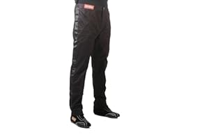 RaceQuip Racing Driver Fire Suit Pants Single Layer SFI 3.2A/ 1 Black Junior Small 1970092
