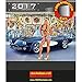 2017 16 Month Car Girl Calendar by