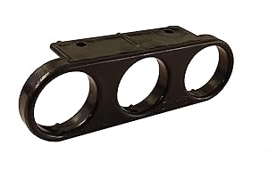 Rack-A-Tiers Wire Knuckles 90 Degree Wire Bracket – 3-Hole Cable Support for NM, MC & Low Voltage Wire, Screw-On Electrical C