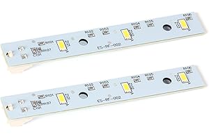 CHYKUANG Upgraded WR55X26671 Refrigerators LED Light Board Compatible with GE Refrigerators GE Freezer, Replacement Part PS11767930 AP6035586 4468532 EAP11767930 PD00048392 (2 Pcs)