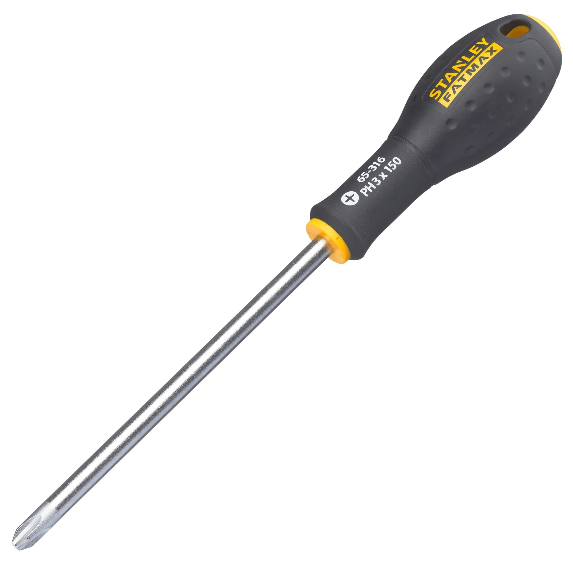 Stanley 1-65-316 Fat Max Screwdriver Phillips Ph3X150Mm, Multicolor