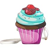 Acxico 1-Piece Cute Cake Shaped Shoulder Mini Bag, Kawaii Crossbody Zipper Bag, All-Match Versatile Handbag Wallet for Daily Use, Casual Outings, Coffee Dates & Shopping Trips