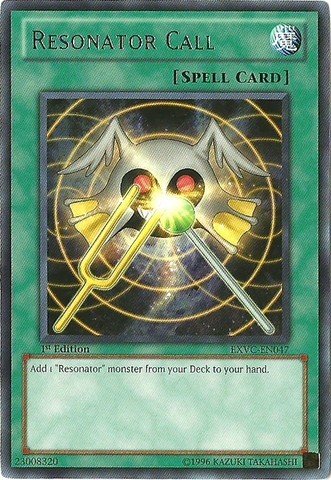 Yu-Gi-Oh! - Resonator Call (EXVC-EN047) - Extreme Victory - 1st Edition - Rare