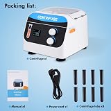 YUCHENGTECH 8X20ml Digital Centrifuge 4000rpm 999min Timing Lab Benchtop 220V view 7