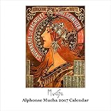 Retrospect Group YS 1021 Alphonse Mucha 2017 Square Calendar