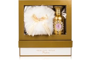 Ballerine Talc Free, Fragrance-Filled, Shimmer Powder, Body Powder, Dusting Powder, with Baby Puff, Gift Box Set, 100g