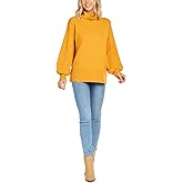 Mud Pie Roxie Womens Turtleneck Sweater