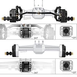 Rcarmumb RC Portal Axle Upgrades Part for 1/18
