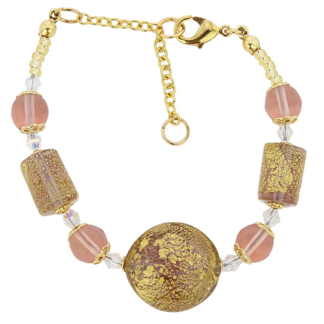 Glass Of Venice Murano Glass Ca D'oro Bracelet - Purple