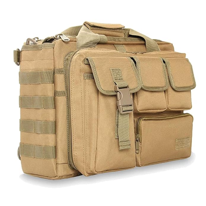 Military Briefcase,tactical laptop bag 15.6 inch Men's Laptop Messenger