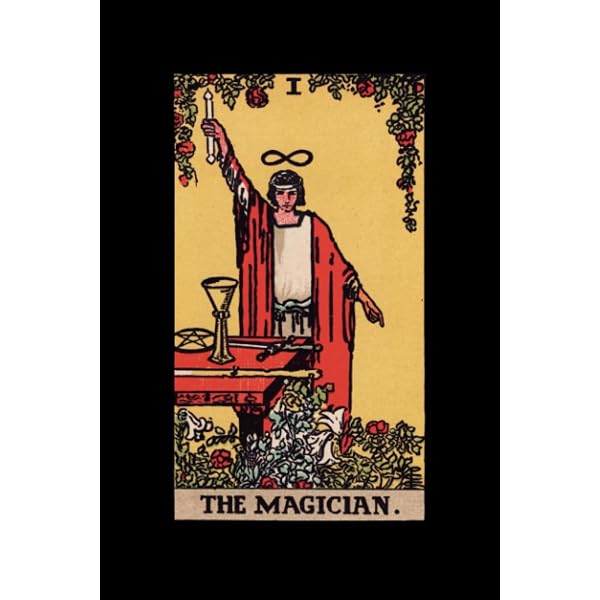 Amazon.com: The Magician | 6x9 Matt Paperback Lined Journal