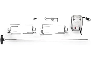 Napoleon 69231 Commercial Rotisserie Kit for Large Grills