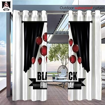 Amazon Com Qianhe Outdoor Free Standing Outdoor Privacy Curtain