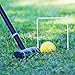 Harvil Complete 6-Player Croquet Set with Mallets, Balls, Stake Posts, Wickets and Carrying Case