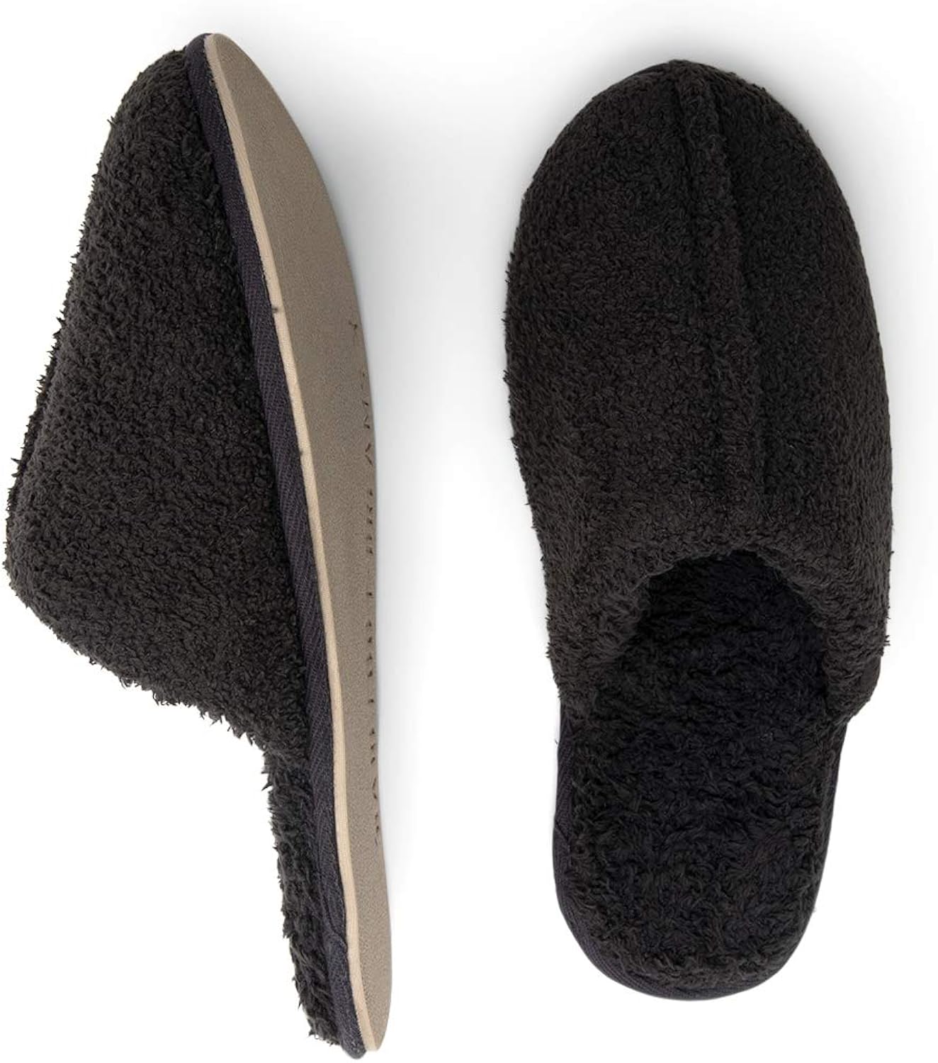 Barefoot Dreams CozyChic Men's Cozy Slipper, OpenBack