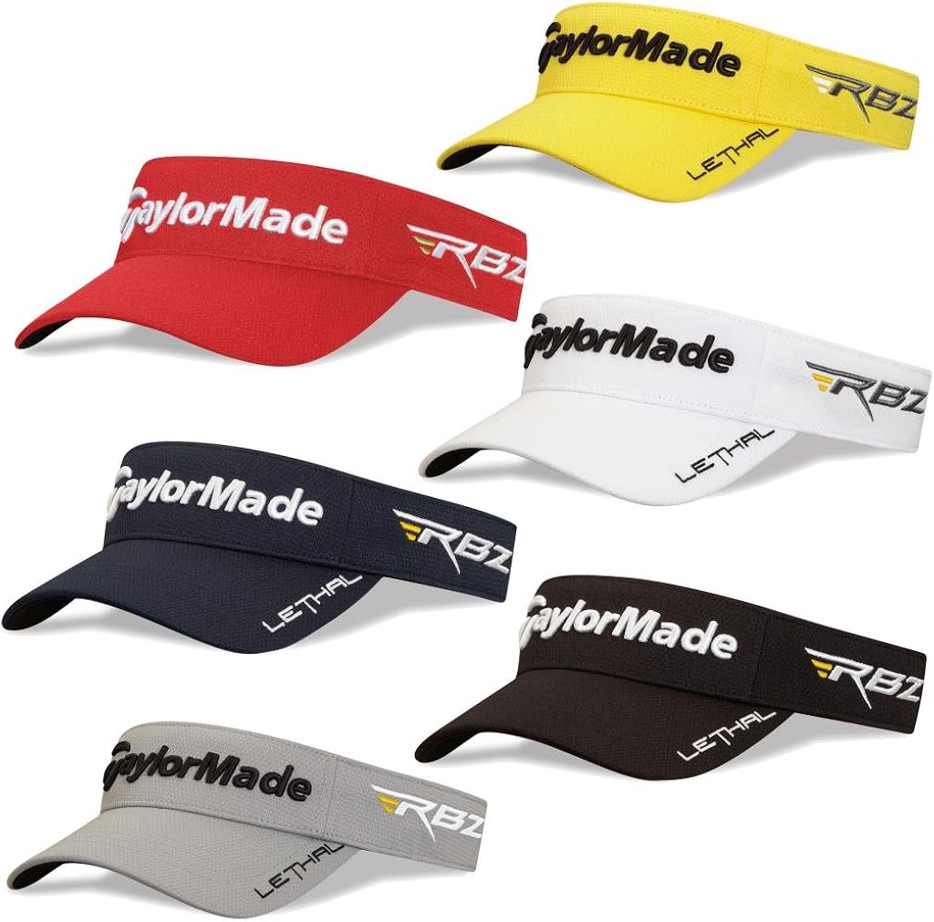 TaylorMade NEW R1 TOUR RADAR RBZ GOLF SUN VISOR. BLACK Amazon.co.uk