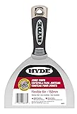 Hyde Tools 06878 Joint Knife,Flexible, 6", Black
