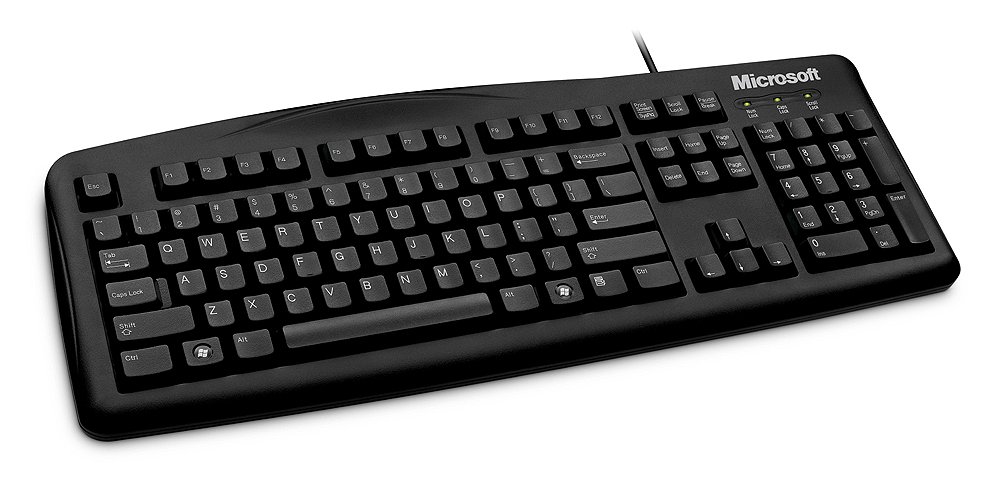 Photo 1 of Microsoft Wired Keyboard 200 for Business - Black