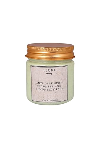 Tjori Anti-Dark Spot Cucumber and Lemon Scrub, 100 g