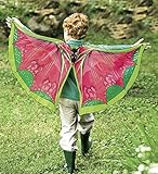 Fanciful Fantasy Flier Fabric Wings, in Dragon