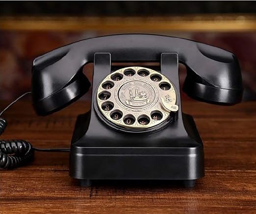 Amazon Co Jp コード付き固定電話固定電話の種類天レトロ電気回転機イタリア公衆電話機世帯の言葉アンティークヨーロッパ 服 ファッション小物