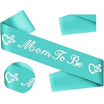 Amazon.com: Generic Mom to Be Sash for Baby Shower, Mommy to Be ...
