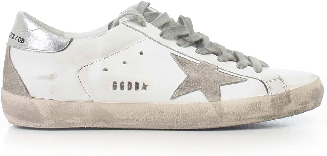 Amazon ゴールデングース Golden Goose Sneakers Superstar メンズ ローカット スニーカー Gcoms590 W77 並行輸入品 スニーカー