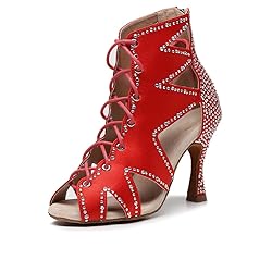 HROYL Women Ballroom Party Wedding Latin Salsa