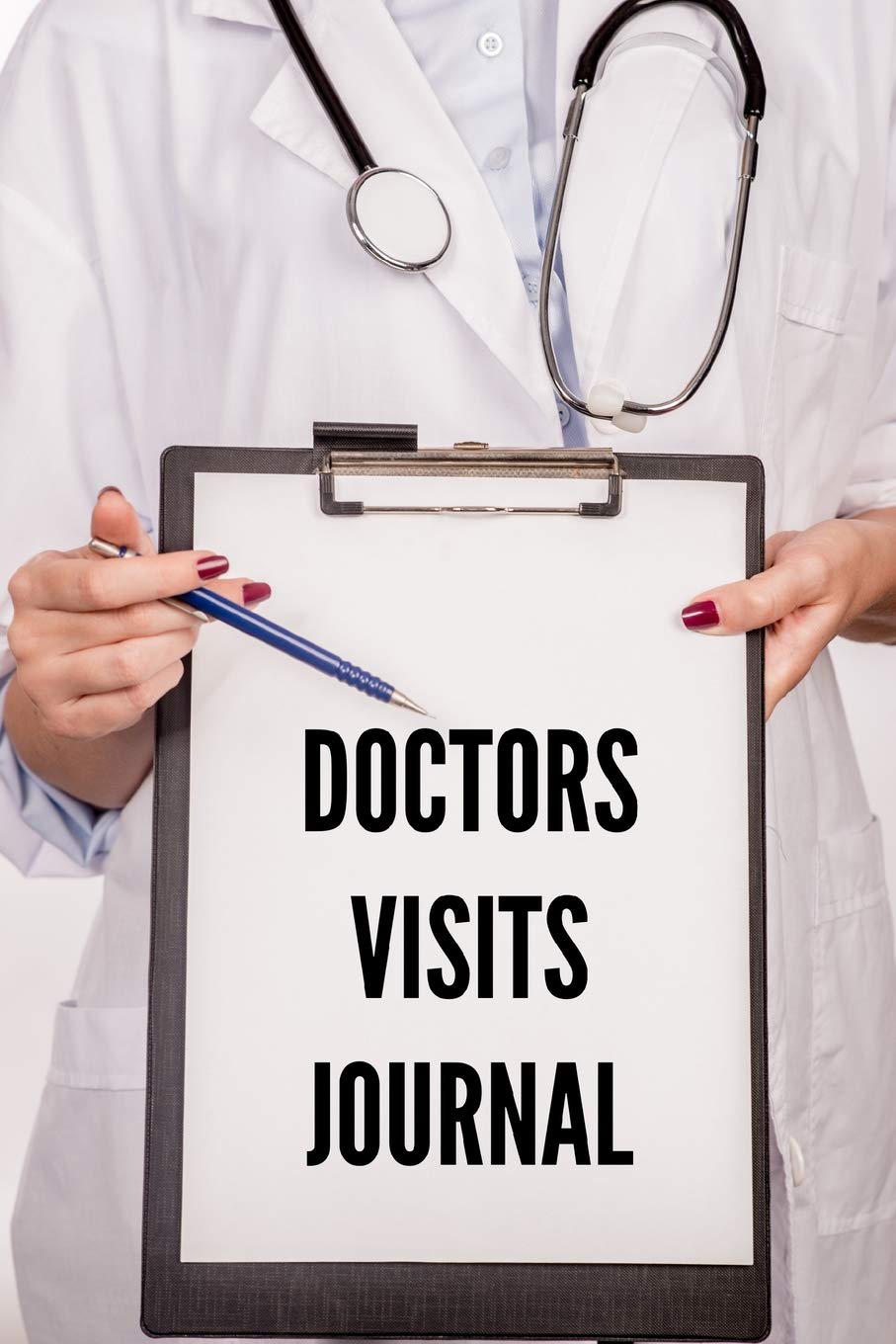 Doctors Visits Journal: A Medical Health Care Record Log Book: 6x9 Inch, 122 Custom Pages