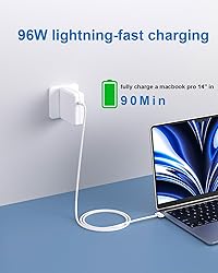 Mac Book Pro Charger - 96/70W USBC to Magnetic 3