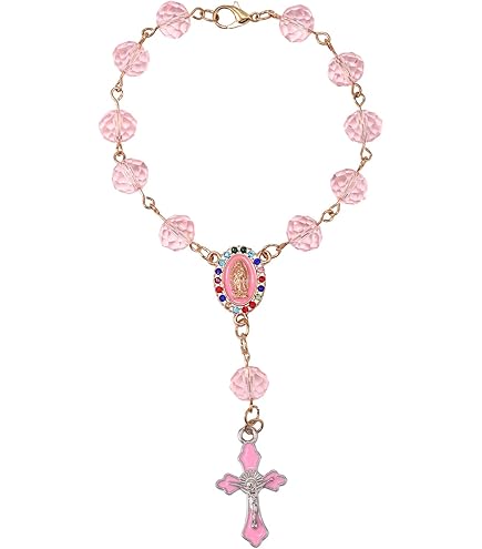 One Decade Car Rosary, St. Benedict Medal Interior Rear View Mirror Charm Auto Rosary, Catholic Rosary Hanging Pendant, Interior Men Women Car Accessories (green) P 352154163 - View #8