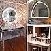 Litake Vanity Mirror Lights for Makeup Dressing Table Vanity Set, 13ft/4M 240 LEDs Flexible LED Light Strip Kit, 6000K Daylight White with Dimmer and Power Supply, DIY Mirror, Mirror not Included