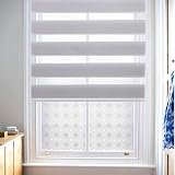 SMONTER Zebra Day and Night Blind 55x150 cm Grey with Install Accessories view 6