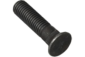 The Hillman Group 260129 5/8-Inch x 2 1/2-Inch Plow Bolts, 25-Pack, Black