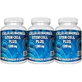 Vitamisan Celulas madres cell plus 1000 mg 50% more Aphanizomenon Flos-aquae biocell celulas madres Afa celula madre cell plus 3 bottles