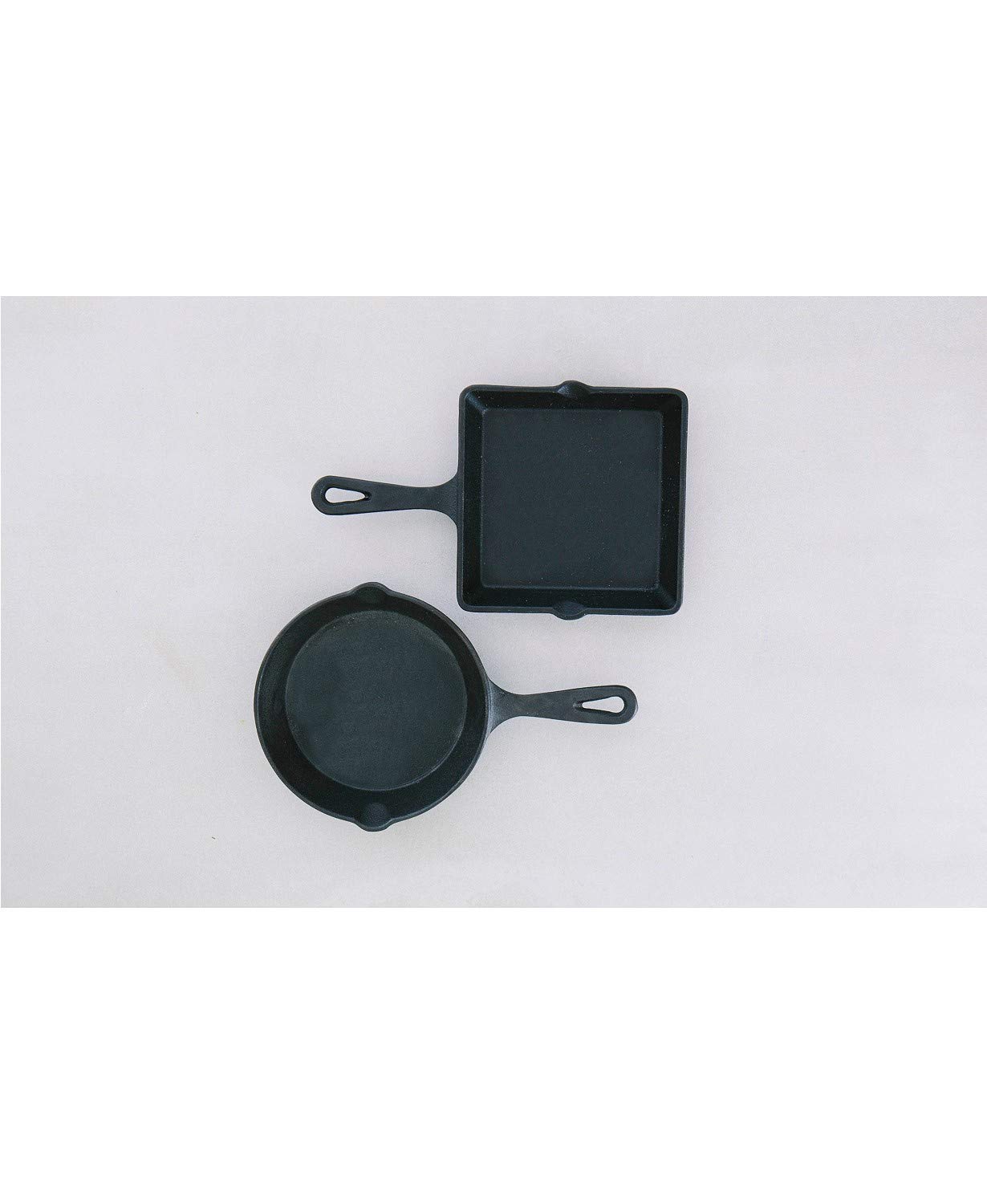 Photo 1 of 2 piece Cast iron skillet and Square griddle