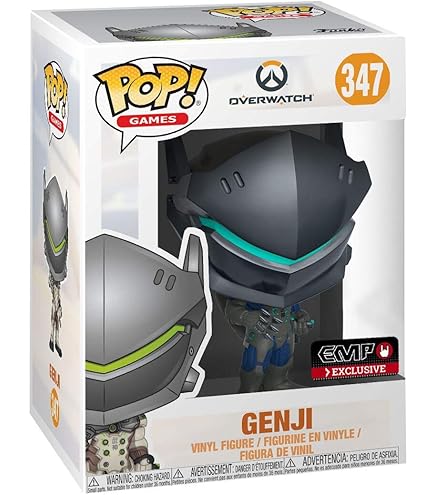 OW2 POP GAMES フィギュア　ゲンジ Funko Pop! Overwatch 2 Genji Action Figure, 3.75” Vinyl