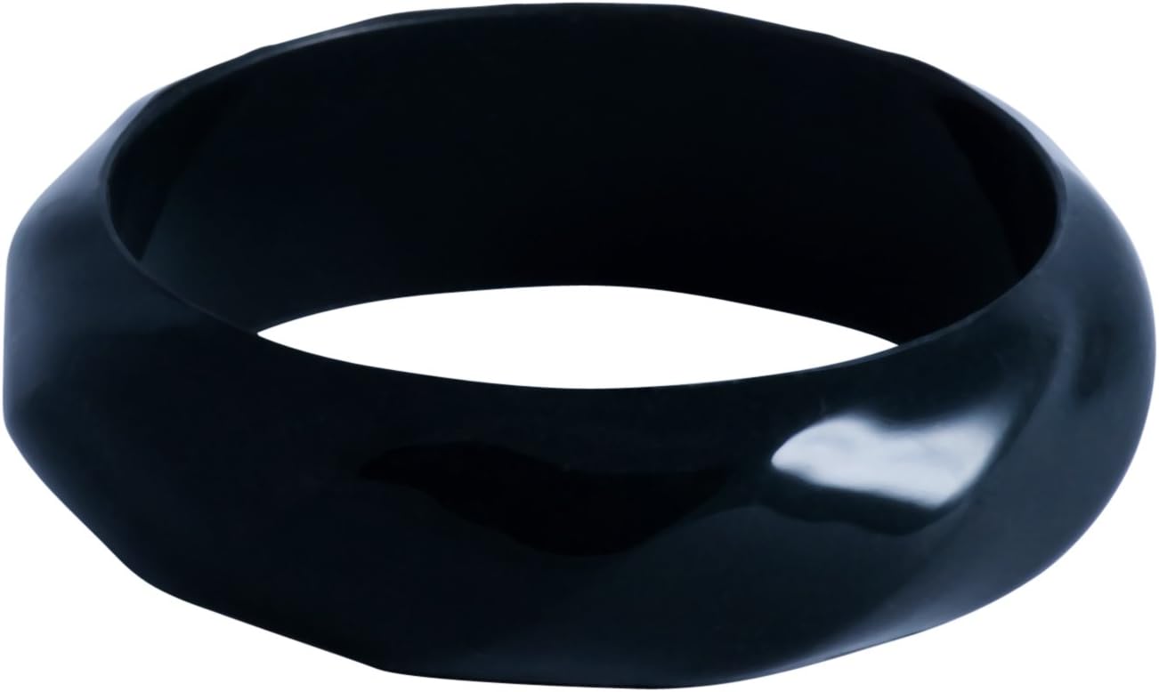 Twist Teething Bangle Black