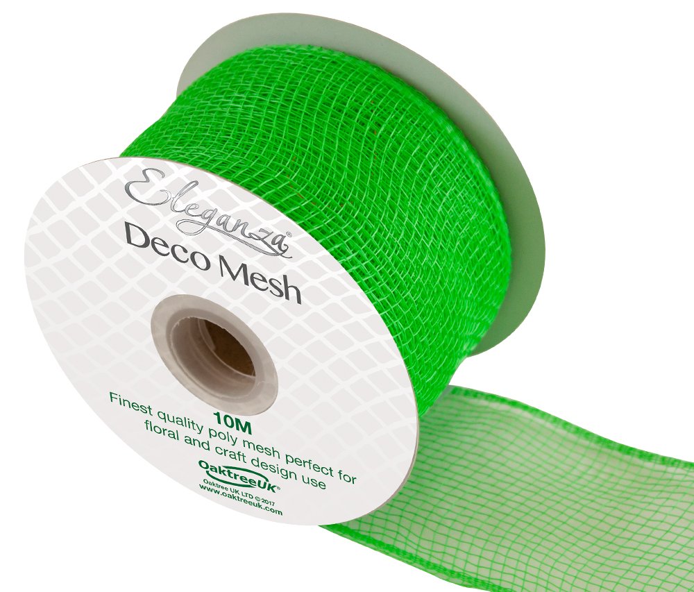 Eleganza DECO Mesh 63mm x 10m No.01, Green