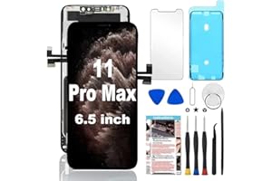 Fixerman for iPhone 11 Pro Max Screen Replacement 6.5 inch, 3D Touch LCD Display Digitizer Assembly with Repair Tools