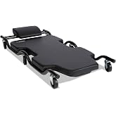 ShopSol 3010005 Heavy-Duty Automotive Creeper with Elevated Headrest, 500-Pound Capacity