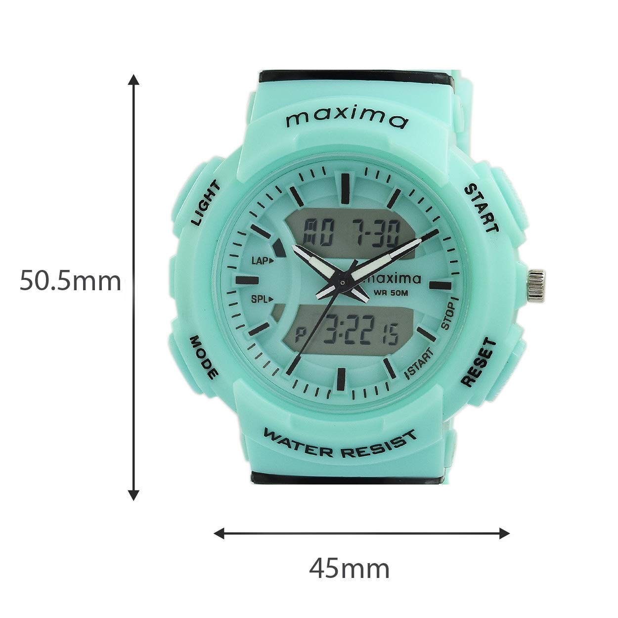 maxima watches analog digital
