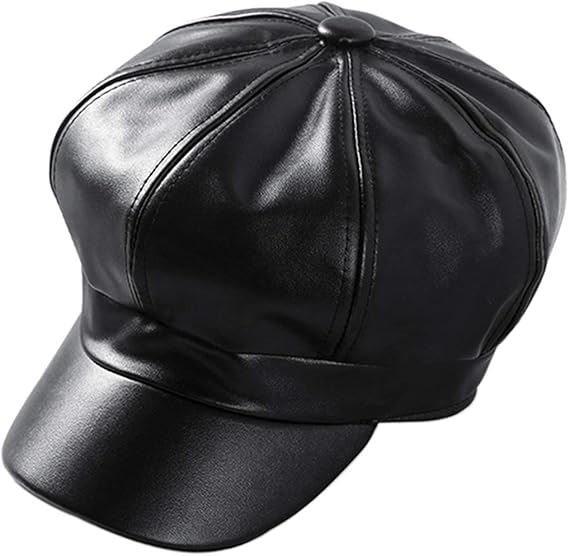 ladies leather cap