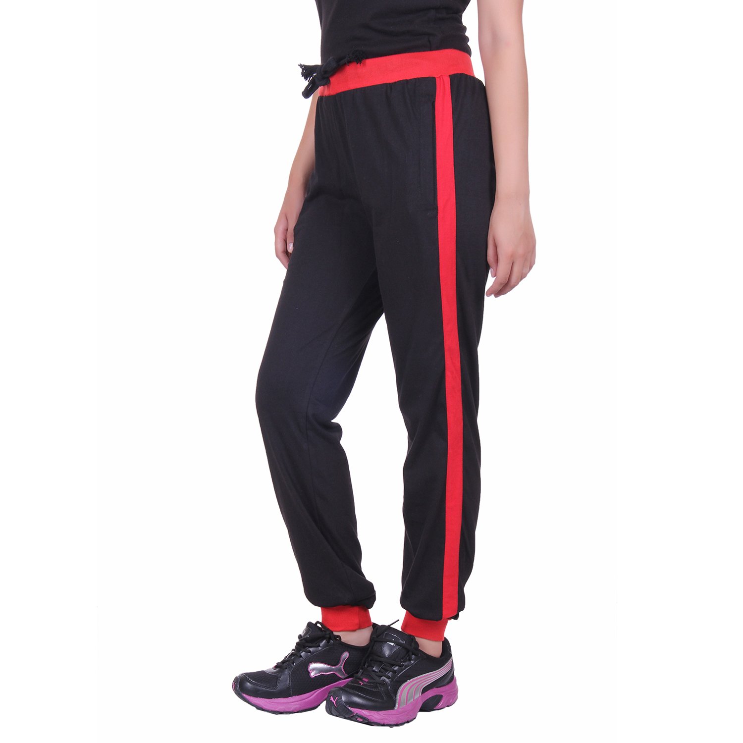 dfh women's cotton track pant